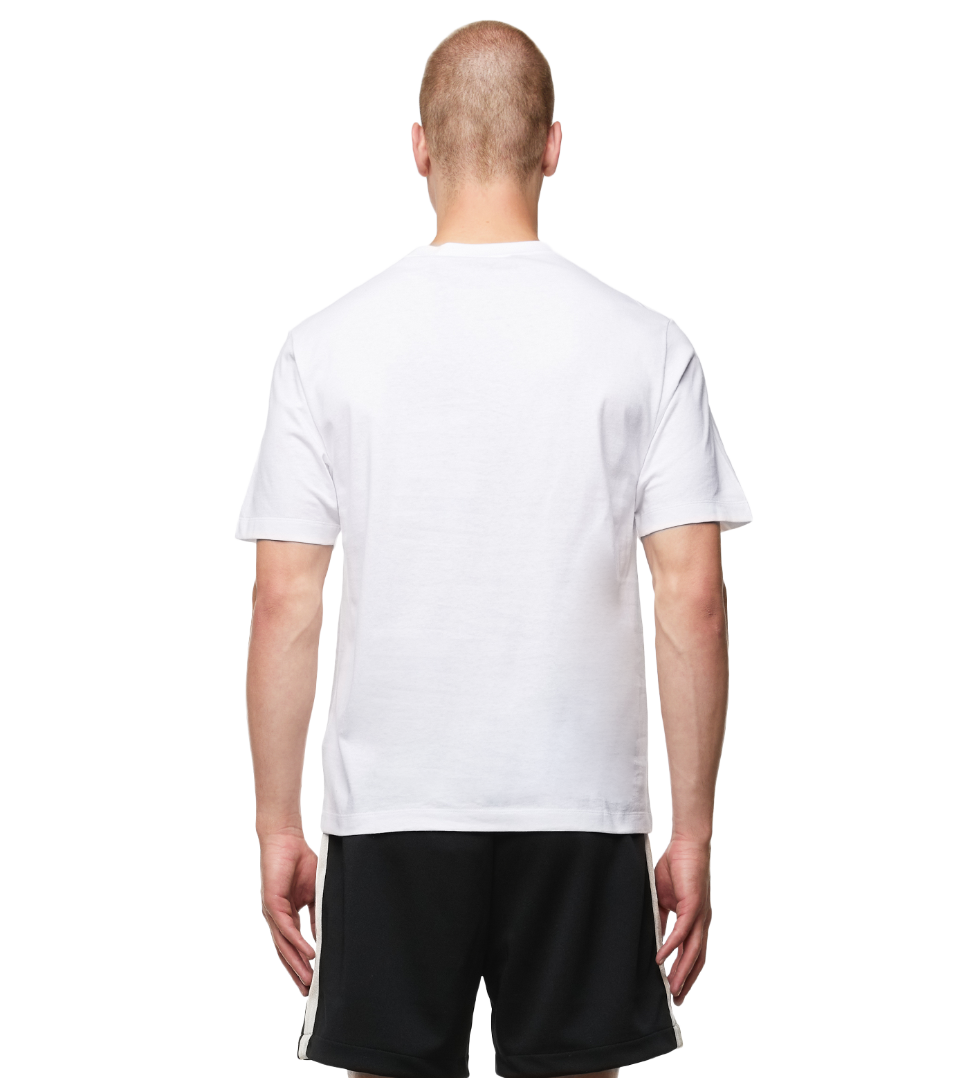 Logo Stripe T-shirt White