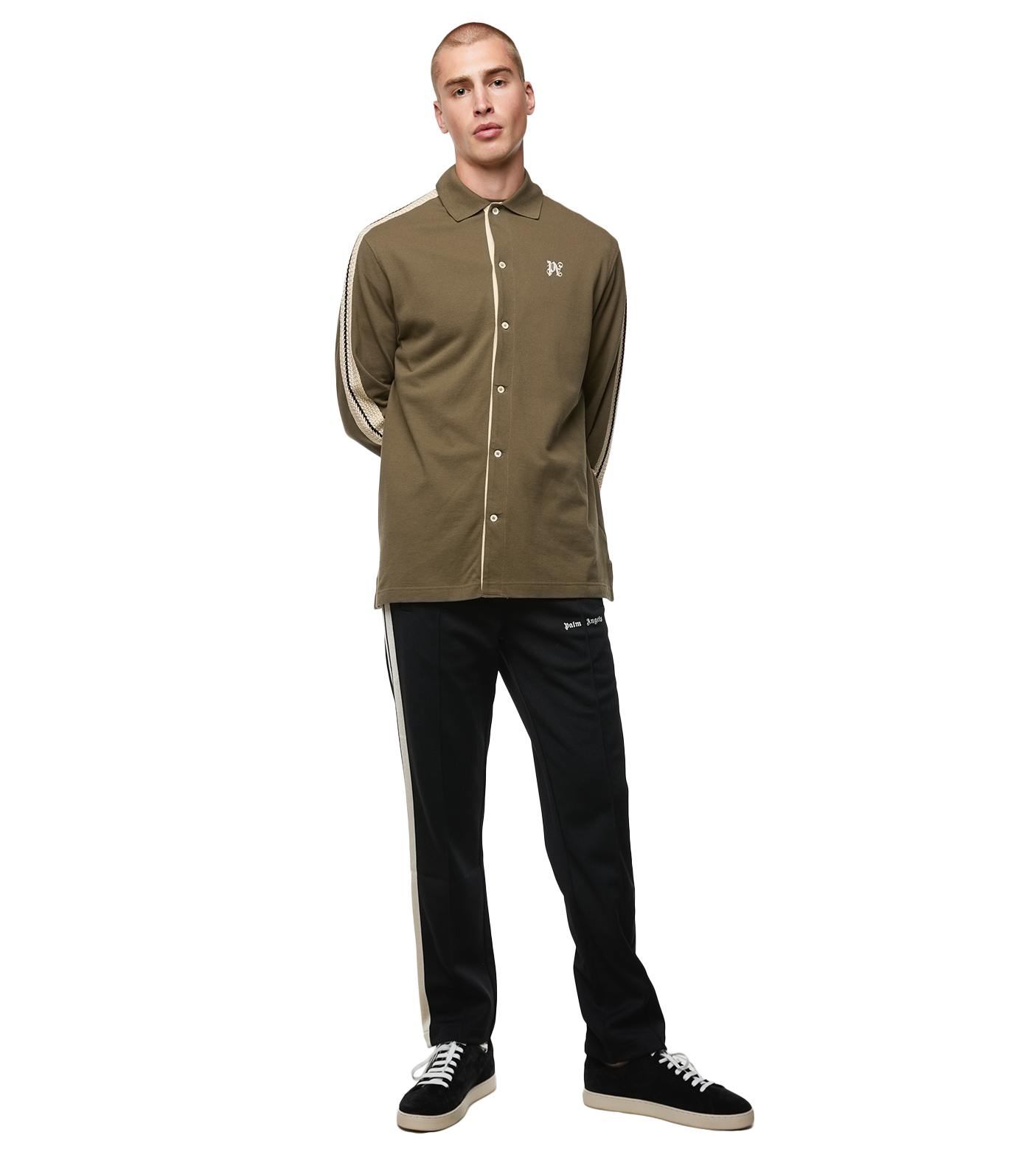 PA Monogram Shirt Green