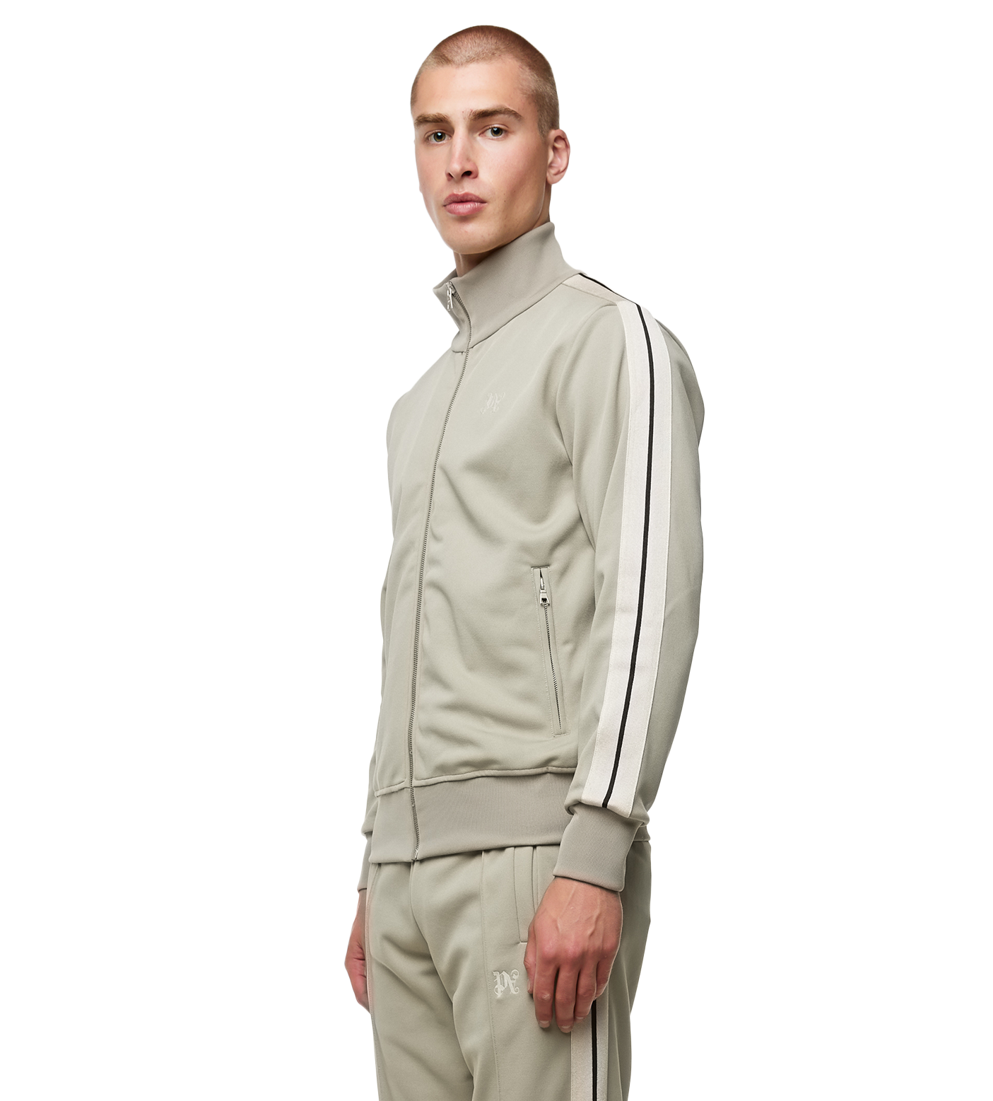 Monogram Classic Track Jacket Grey