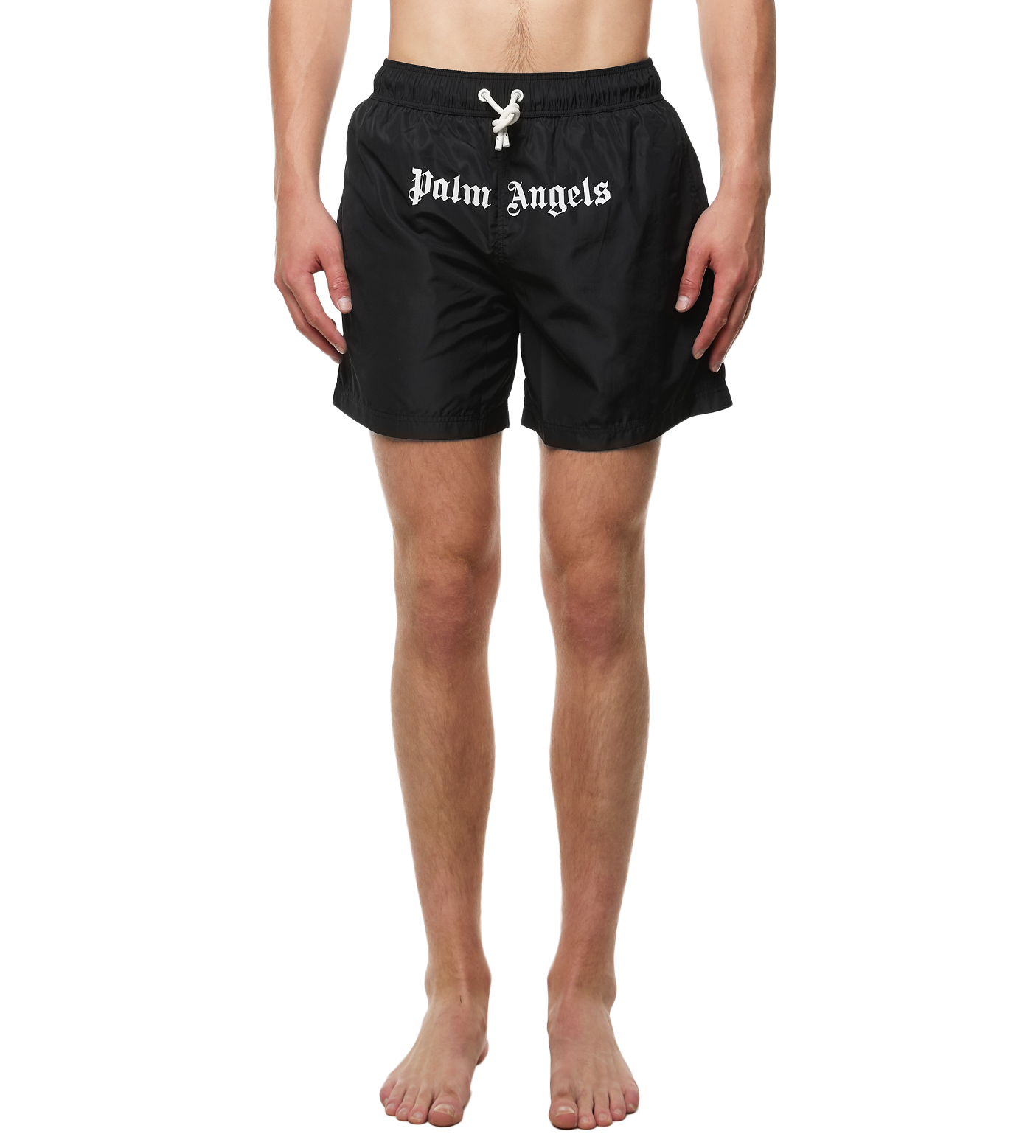 Logo-print Swim Shorts Black