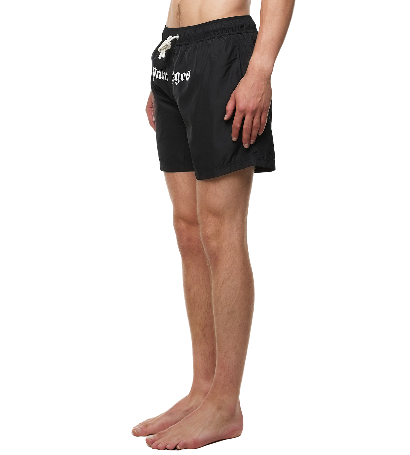 Logo-print Swim Shorts Black