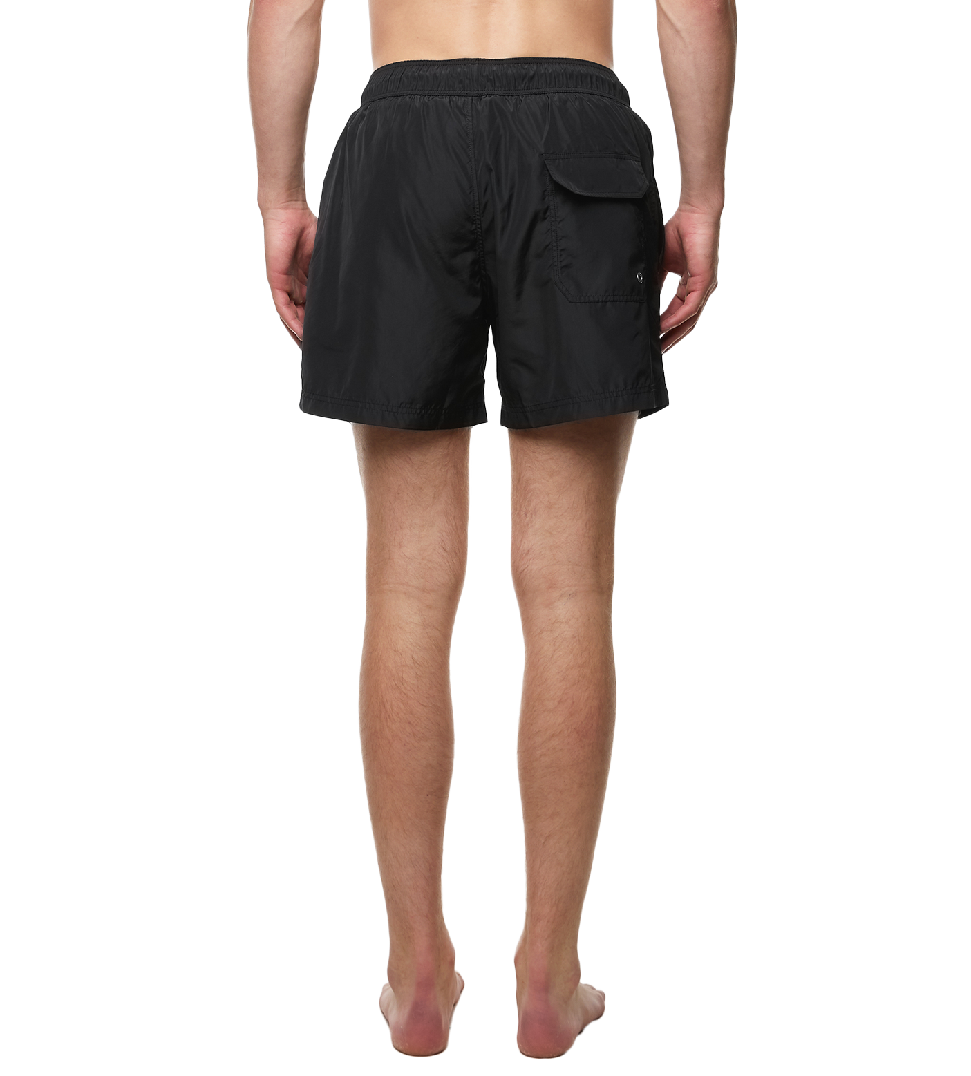Logo-print Swim Shorts Black