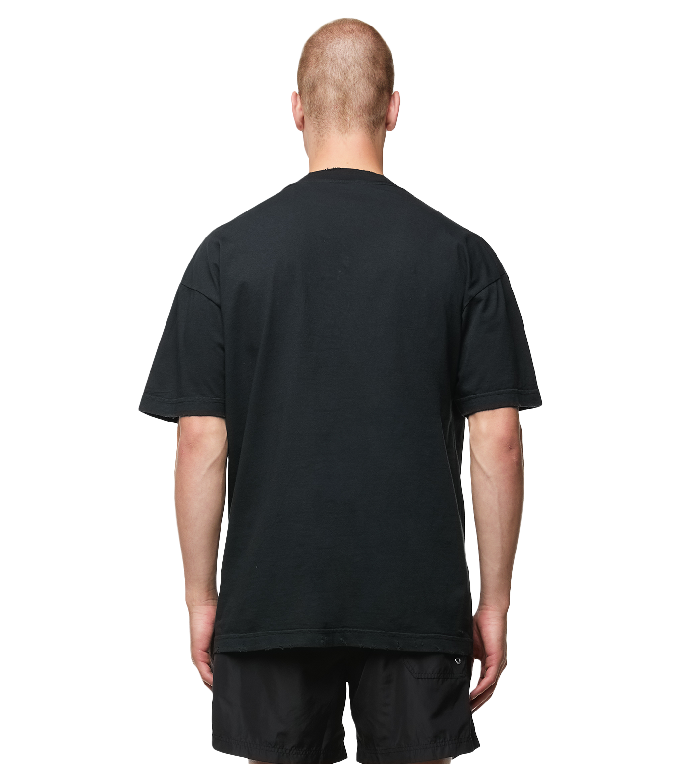 Palm Concert Print T-shirt Black