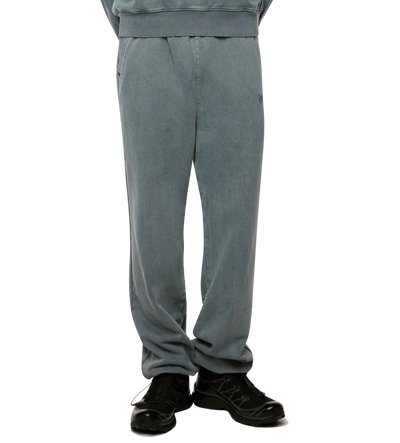 Circles Wide Sweatpants Washed Groen