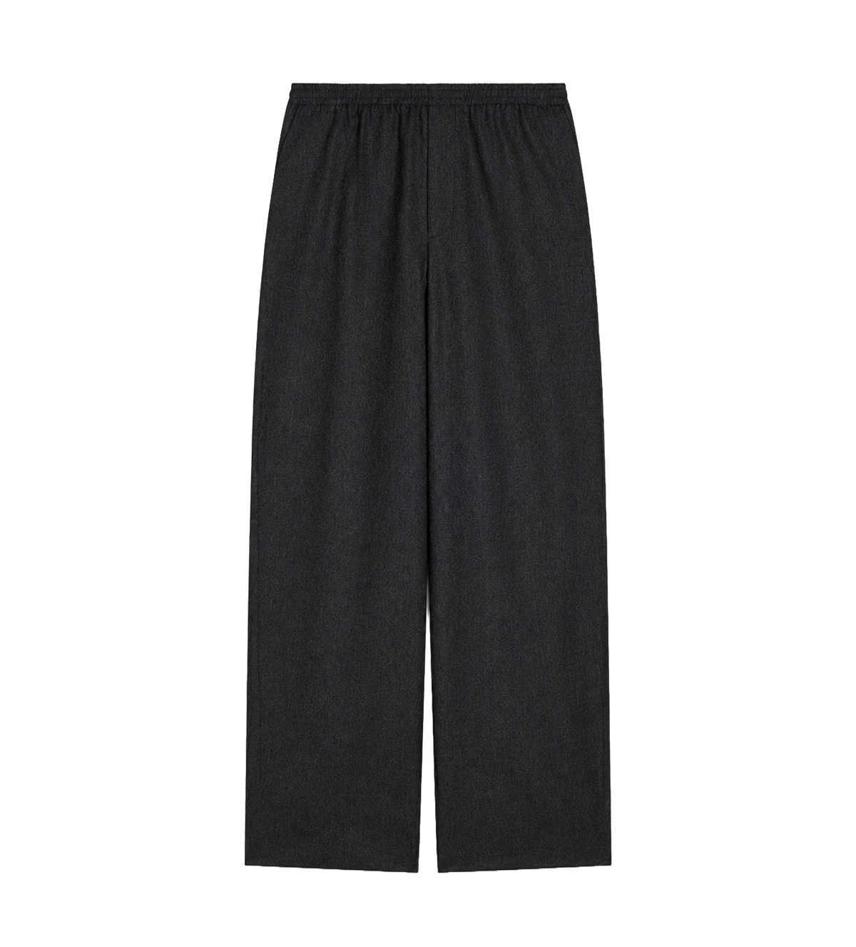 Lightweight Wolle Flannel Pantalon Storm Grijs