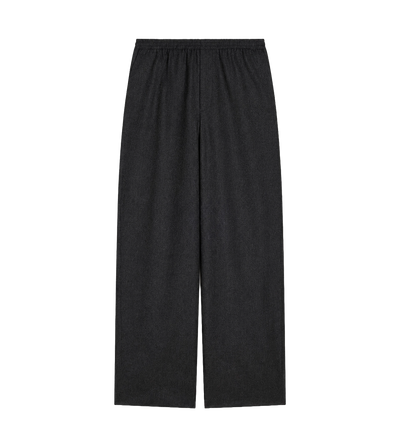 Lightweight Wolle Flannel Pantalon Storm Grijs