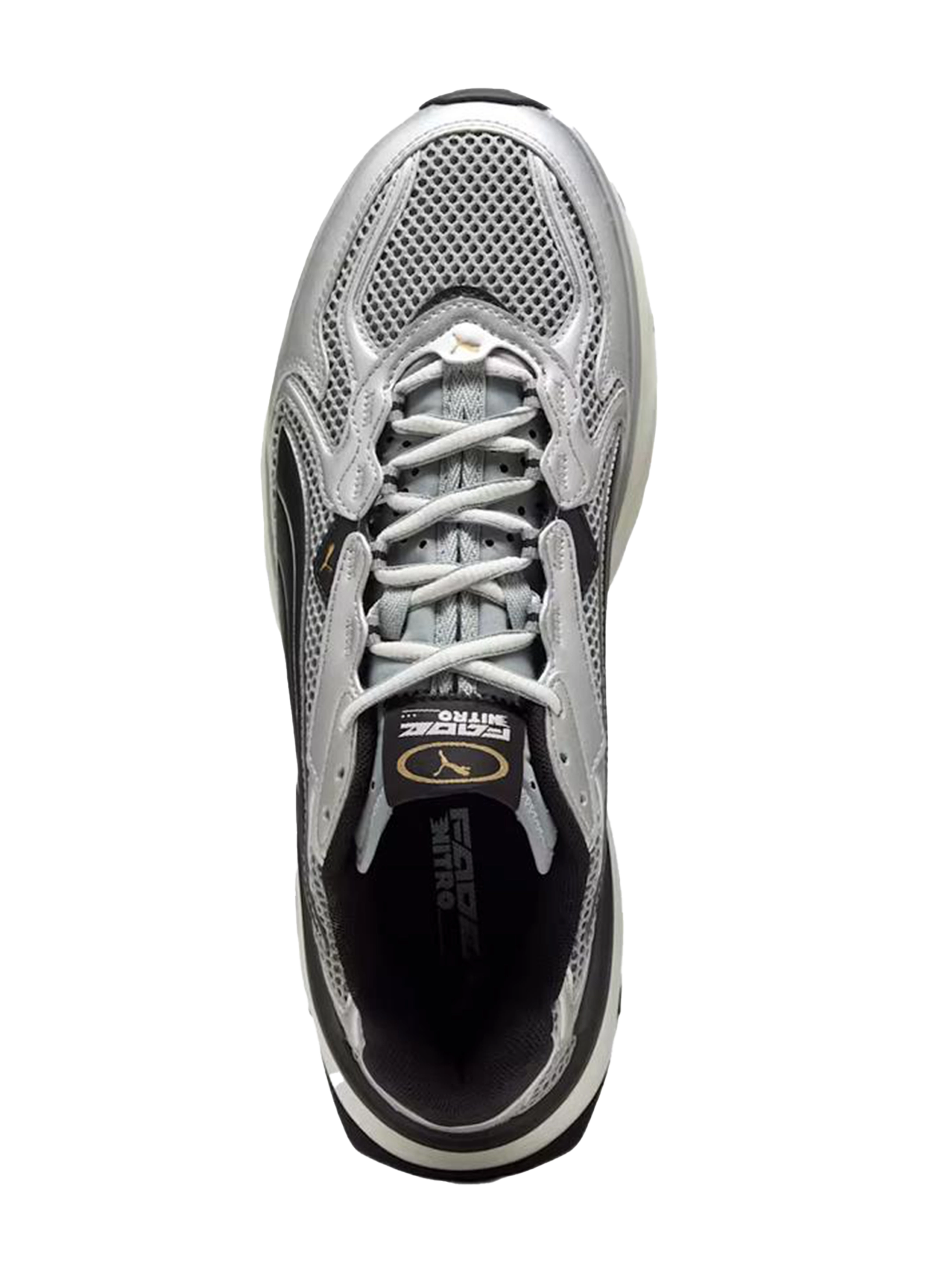 PUMA Fade Nitro LS in Silver/Black
