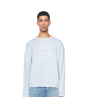Quote Boxy Longsleeve Blue