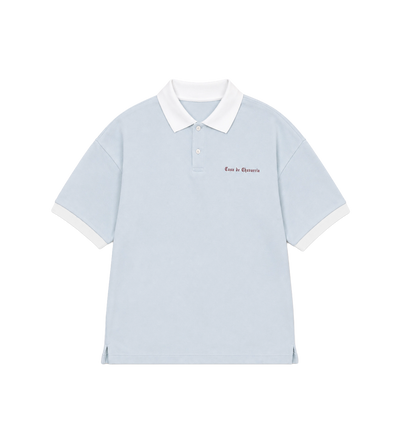 Football Polo Uniform Blue