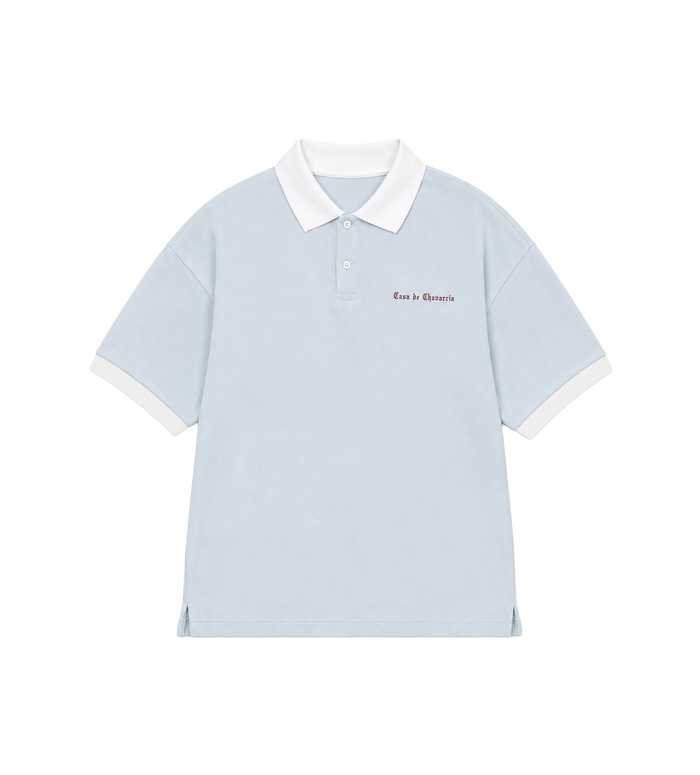 Football Polo Uniform Blue