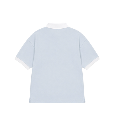 Football Polo Uniform Blue