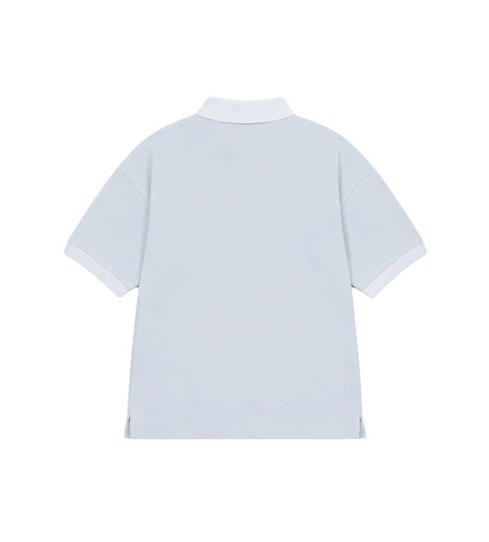 Football Polo Uniform Blue