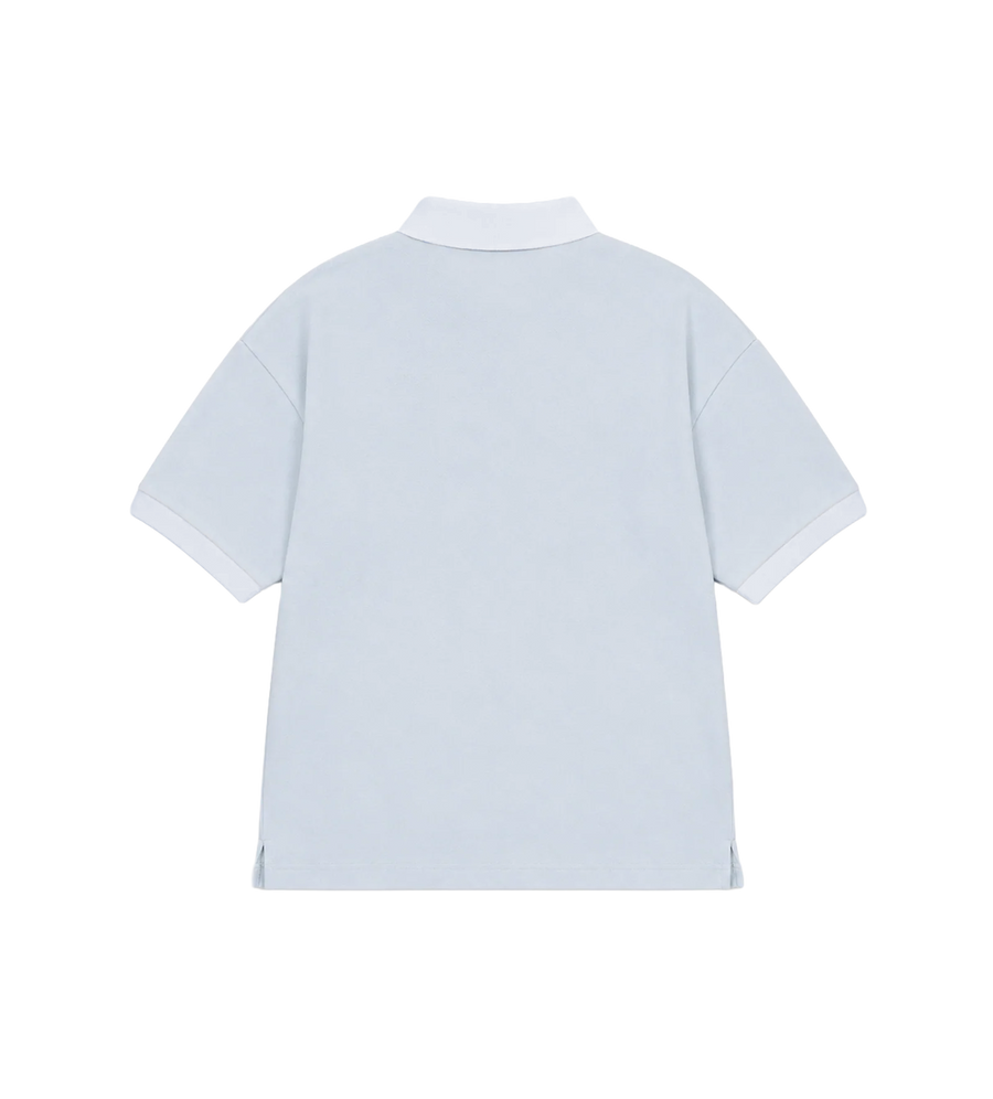 Football Polo Uniform Blue