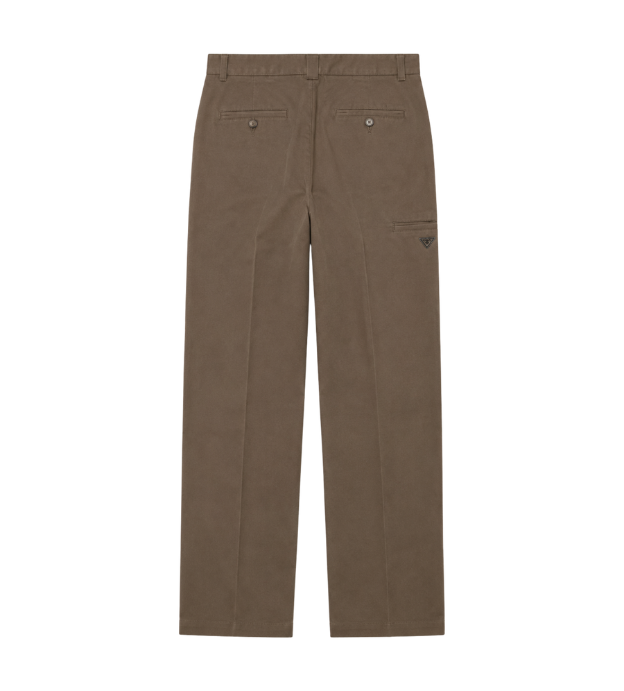 Technical Canvas Pants Light Brown