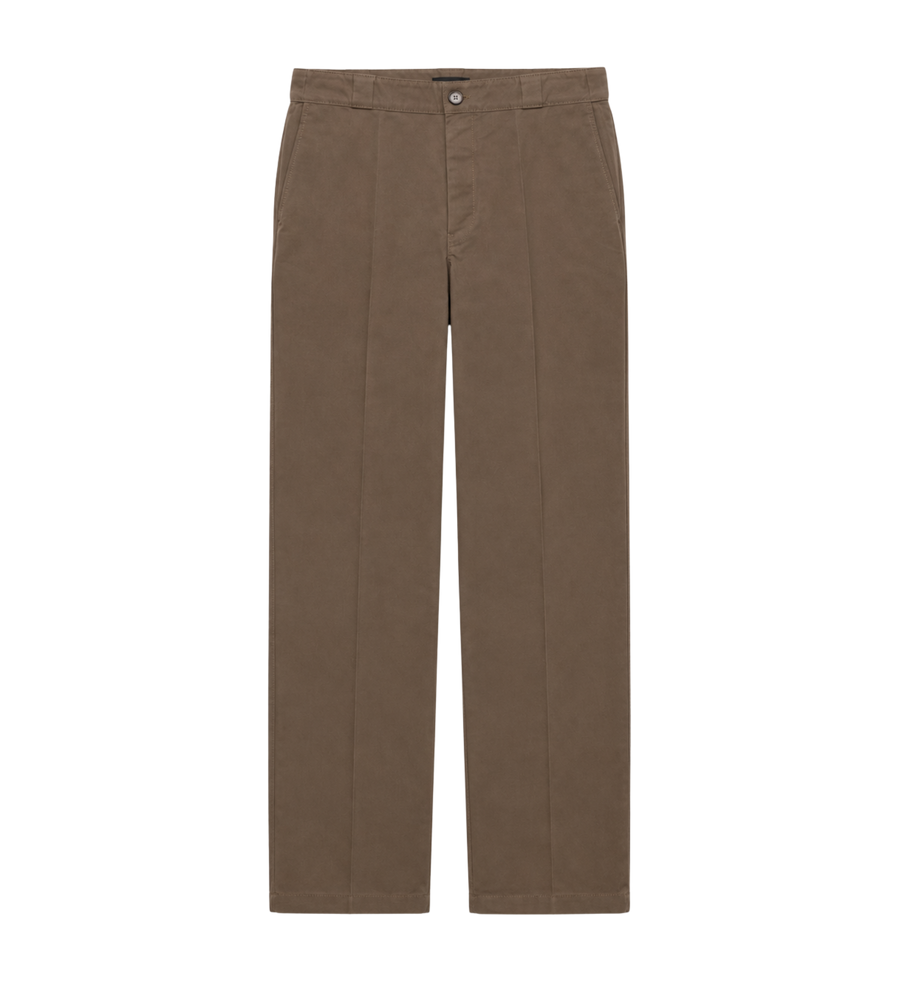 Technical Canvas Pants Light Brown