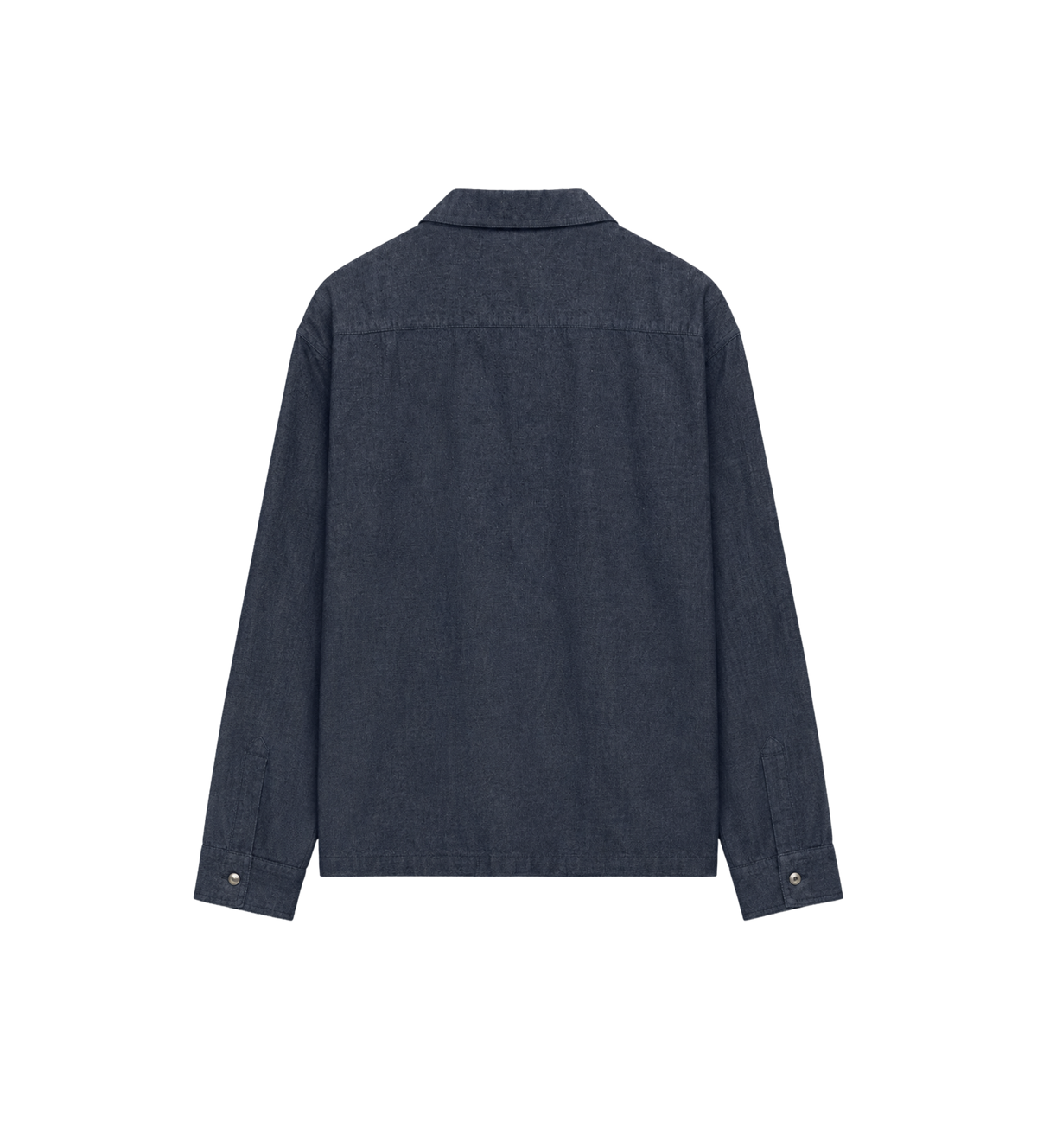Chambray Overhemdjack Indigo