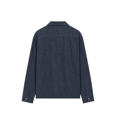 Chambray Overhemdjack Indigo