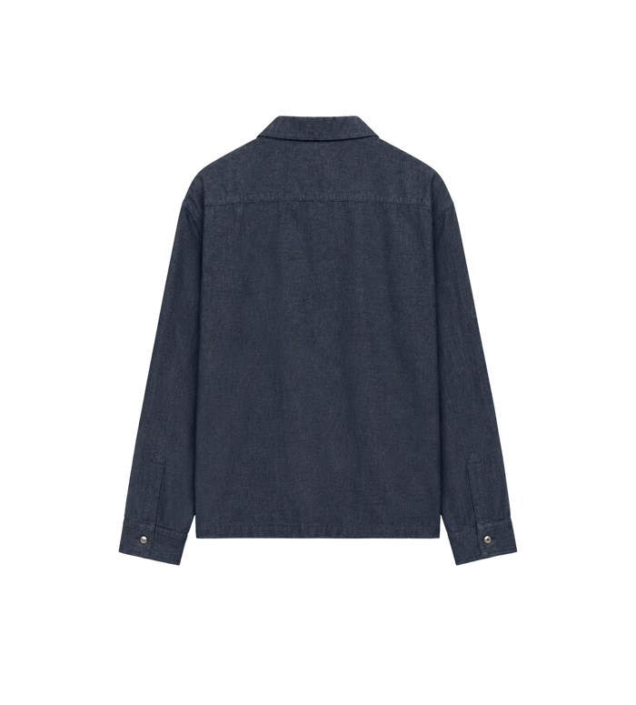 Chambray Overhemdjack Indigo
