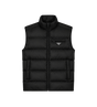 Padded Re-Nylon Vest Black