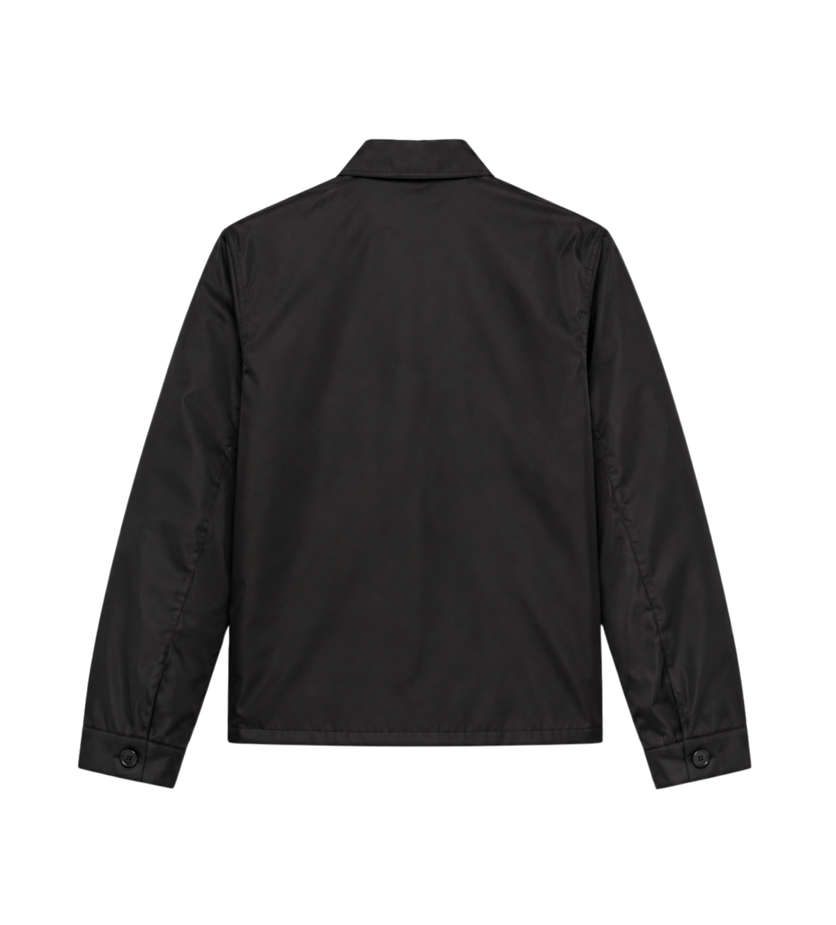 Re-Nylon Blouson Jack Ritssluiting Zwart