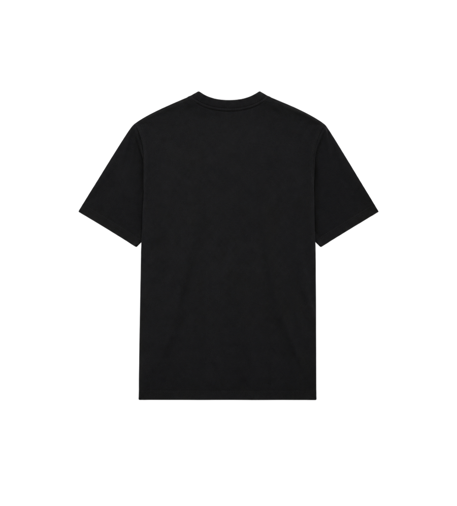 T-shirt Re-Nylon Borstzak Zwart