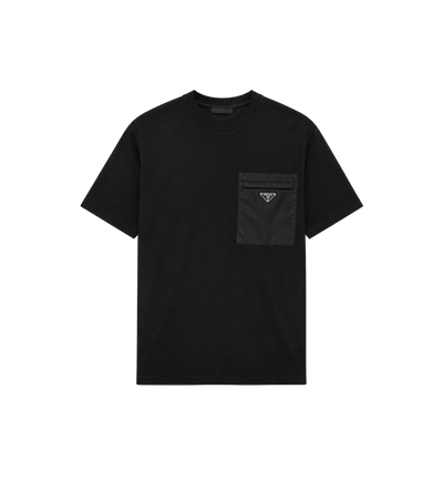 Re-Nylon Pocket T-Shirt Black