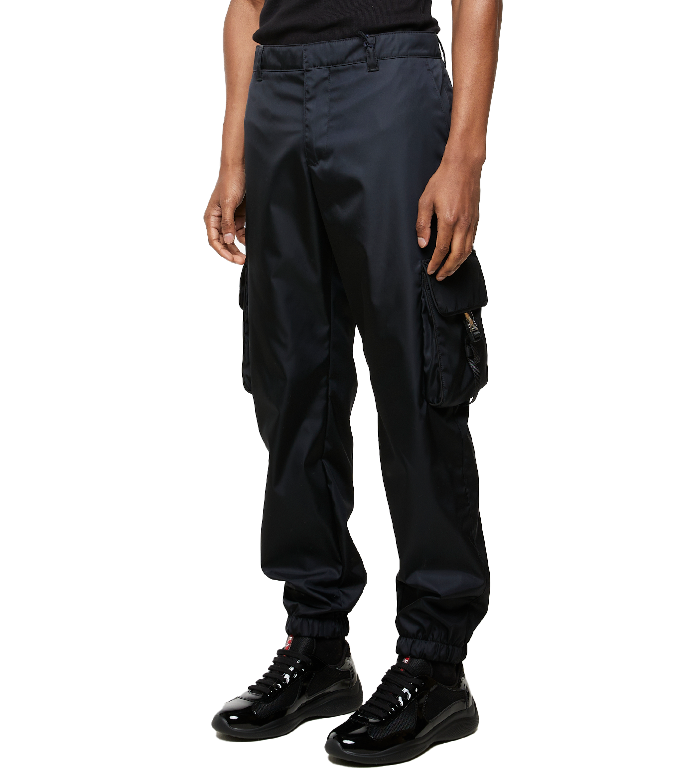 Re-Nylon Pants Black