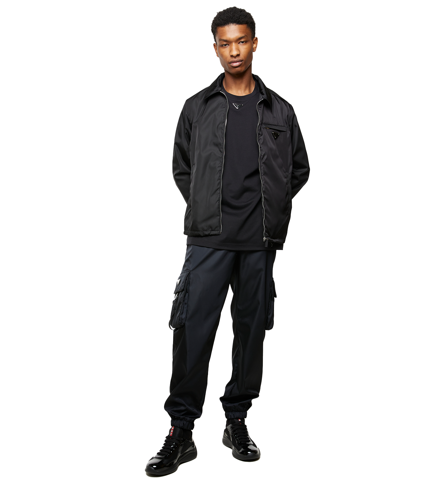 Re-Nylon Pants Black