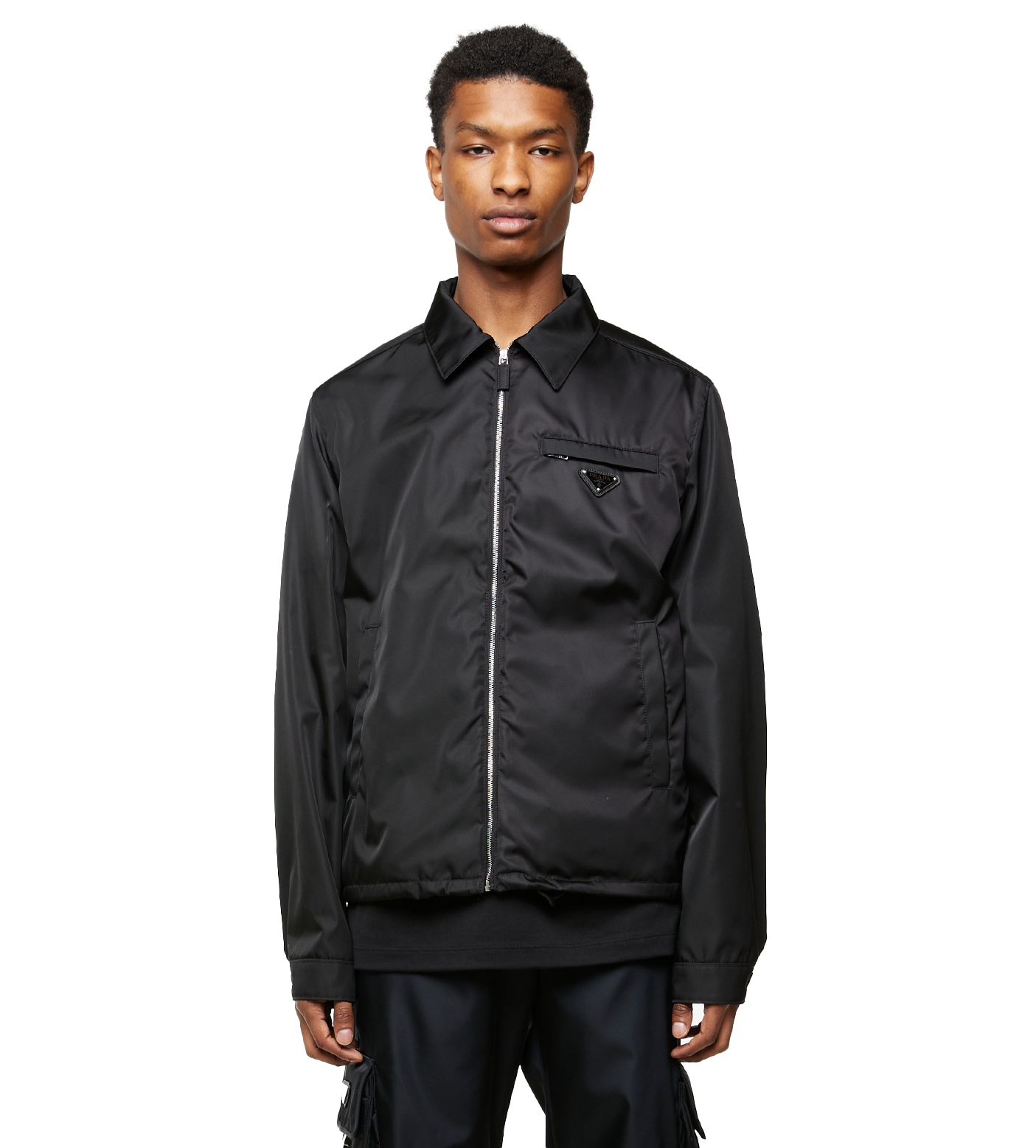 Re-Nylon Blouson Jacket Black