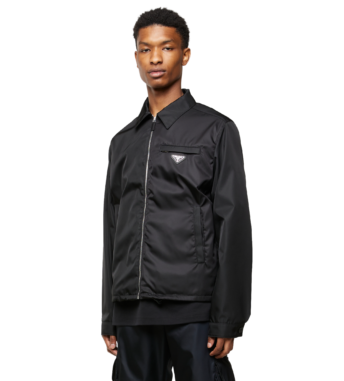 Re-Nylon Blouson Jacket Black