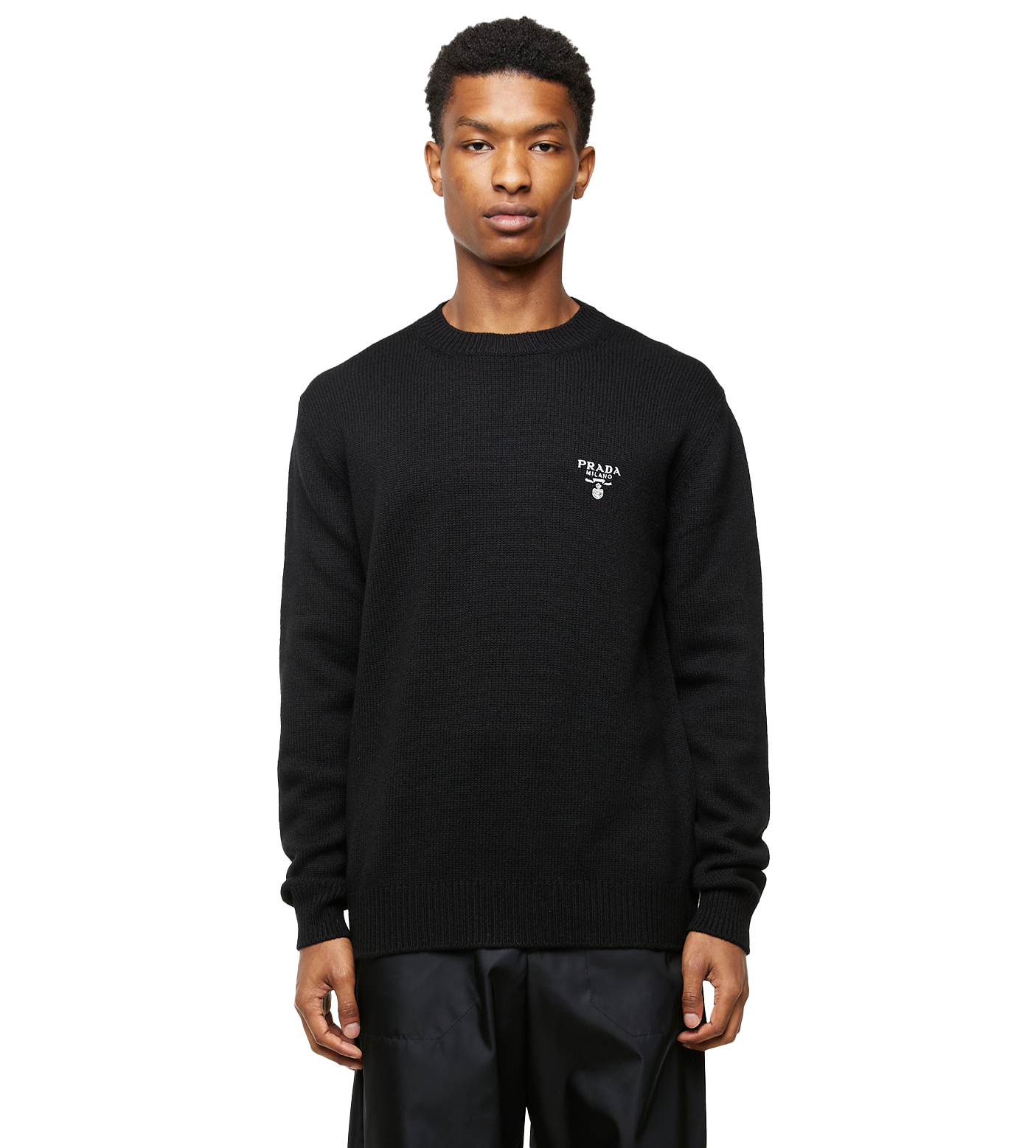 Cashmere Knitted Sweater Black