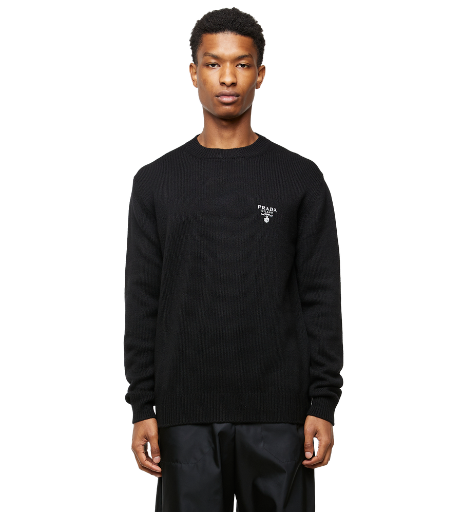 Cashmere Knitted Sweater Black