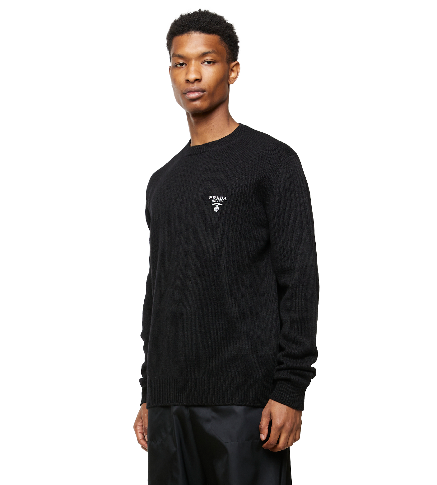 Cashmere Knitted Sweater Black