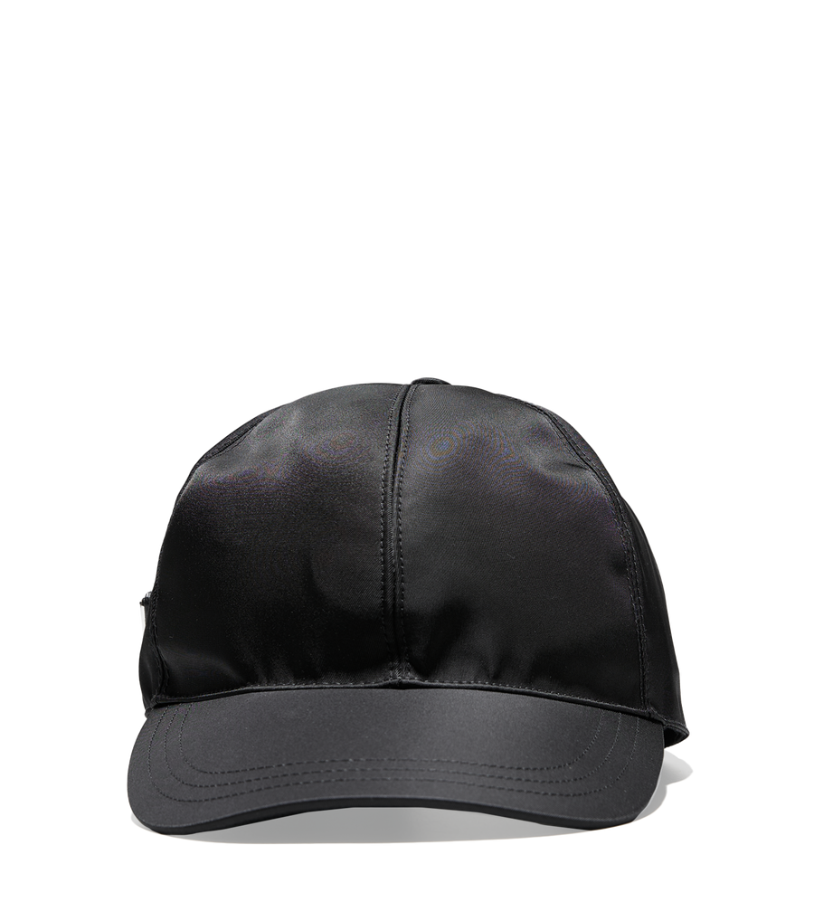 Re-Nylon Baseball Cap Black