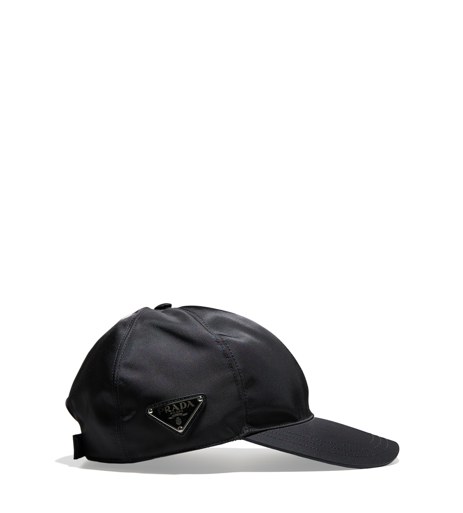 Re-Nylon Baseball Cap Black