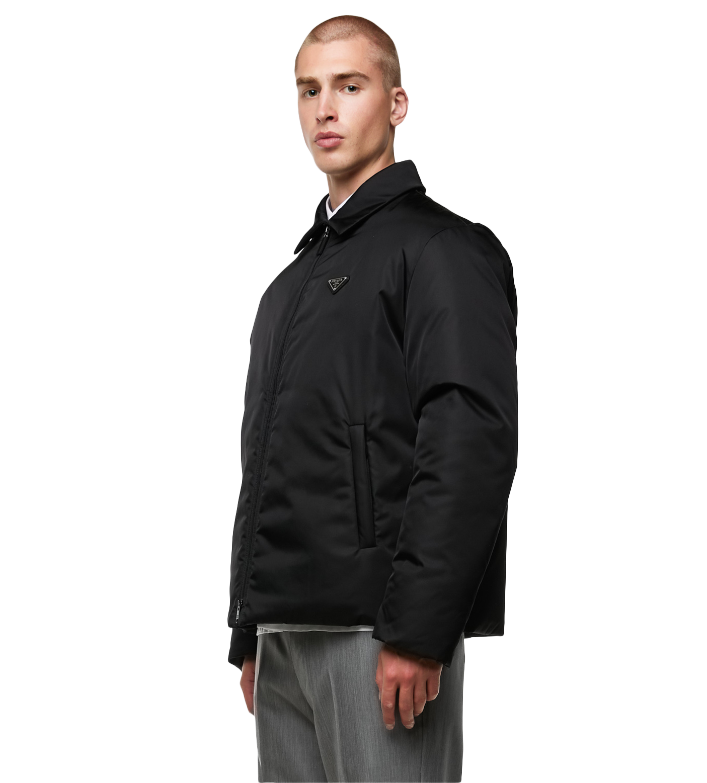 Triangle Logo Jacket Black