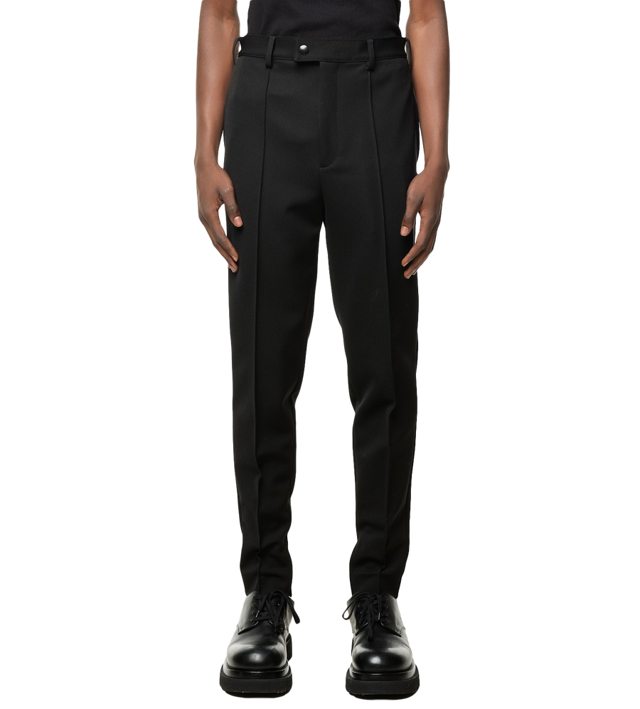 Stretch Natté Pants Black