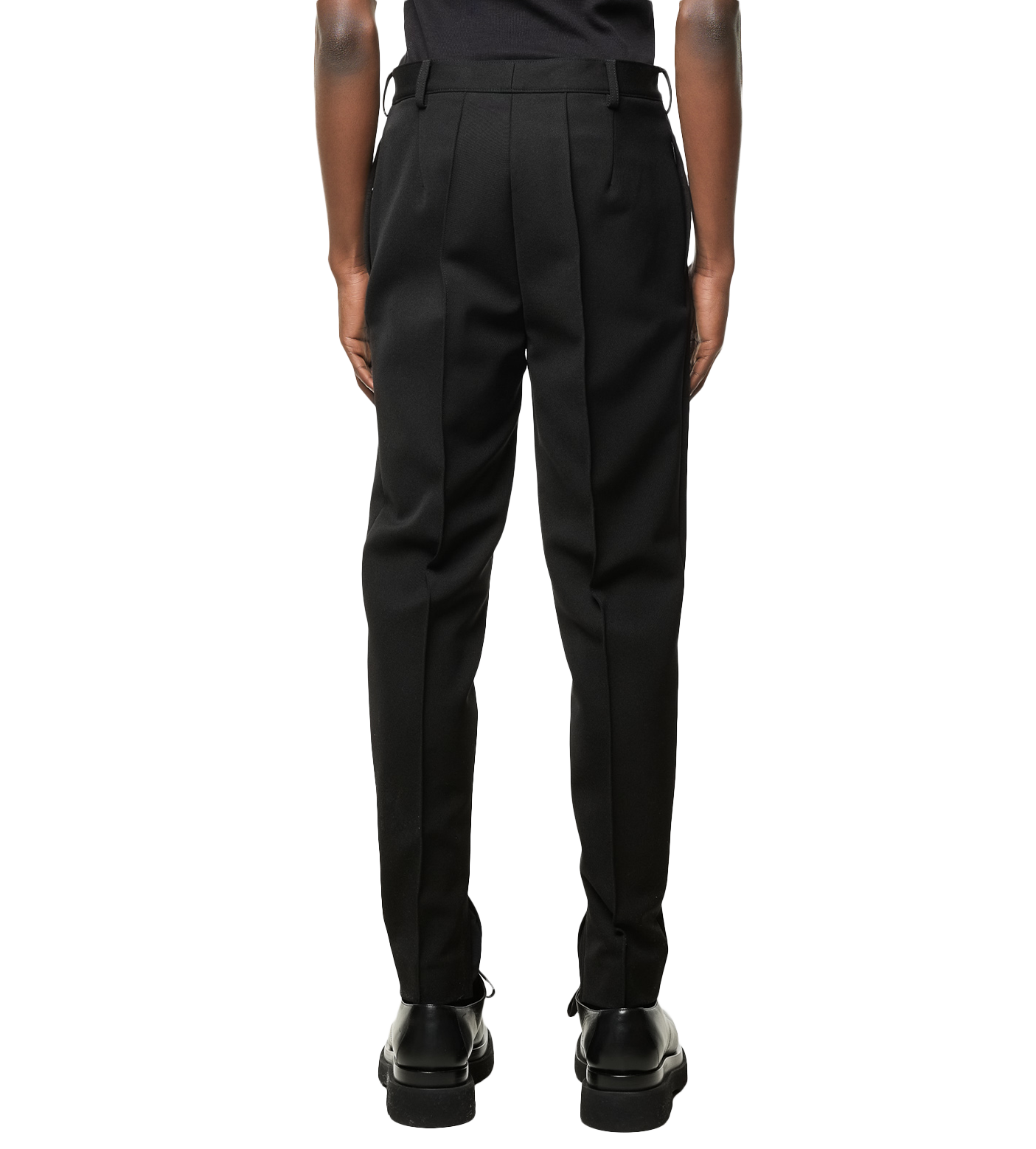 Stretch Natté Pants Black