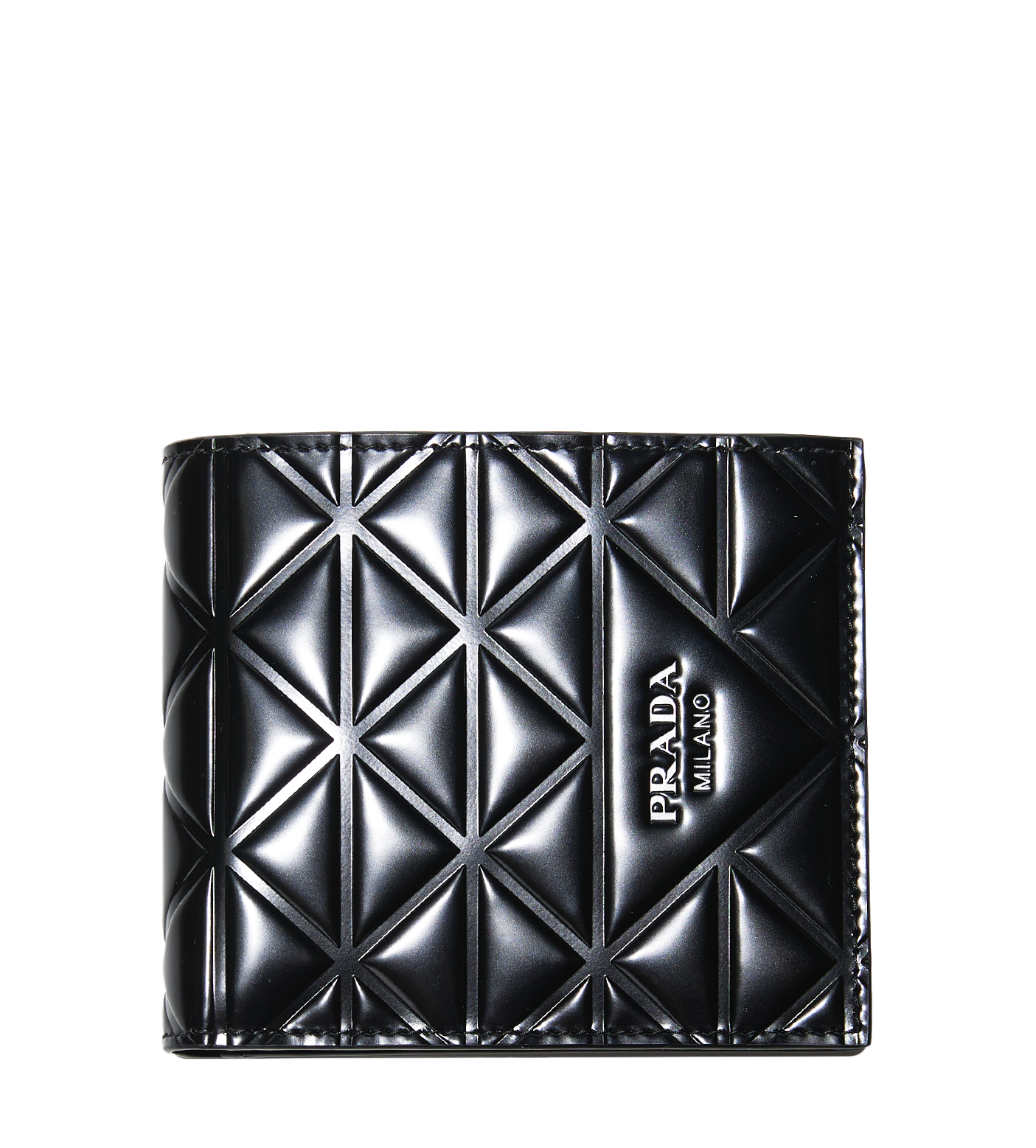 Brushed Leather Wallet Black