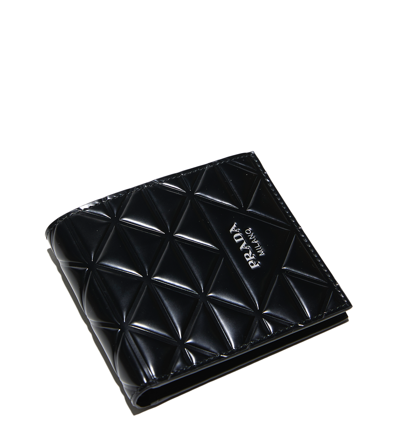 Brushed Leather Wallet Black