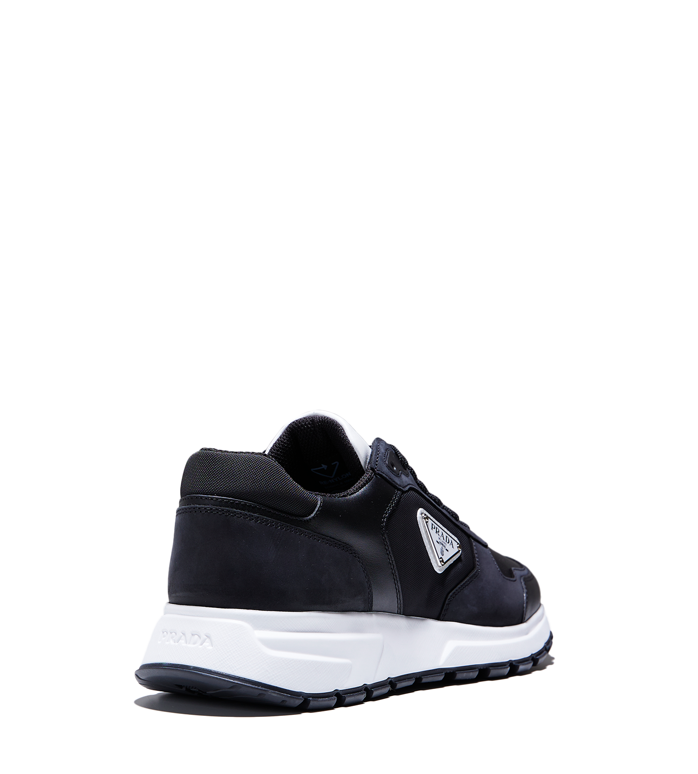 Triangle-logo Sneakers Black