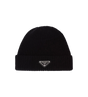 Wool & Cashmere Beanie Black