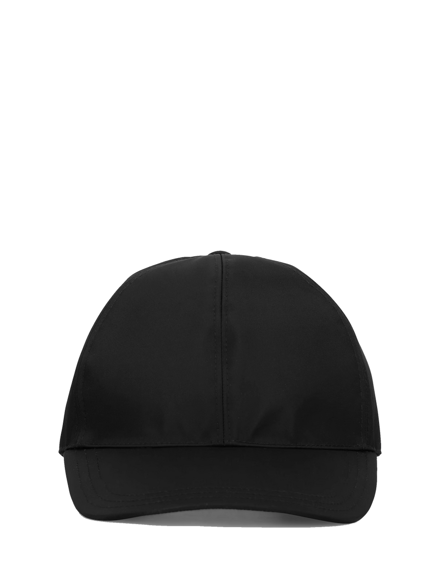 Prada Re-Nylon Baseball Cap in Black