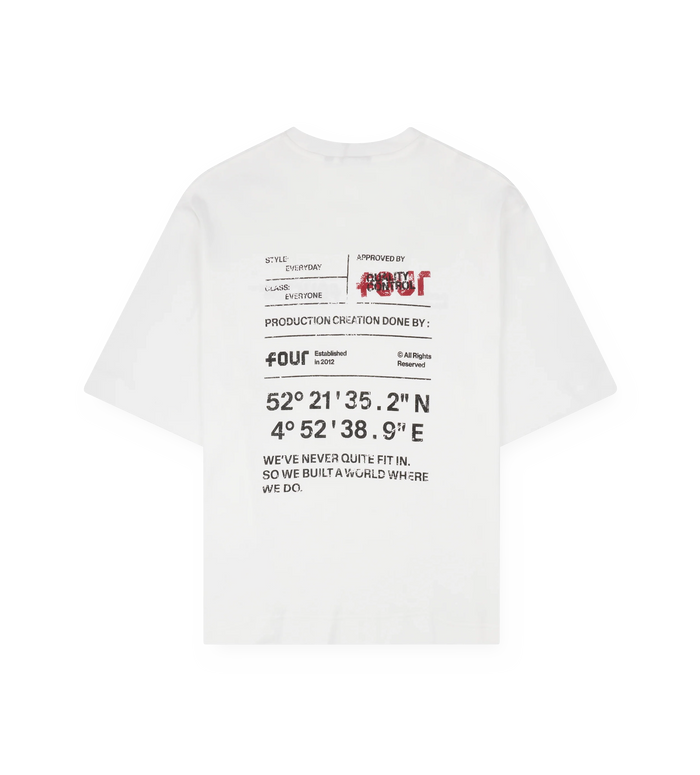 Reserved Boxy T-shirt White
