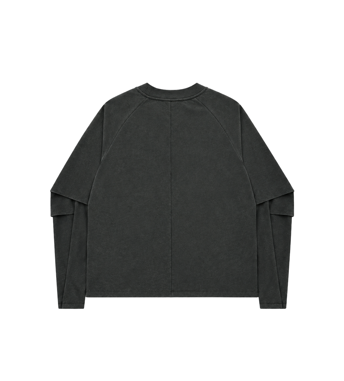 Raglan Layered Longsleeve Cave