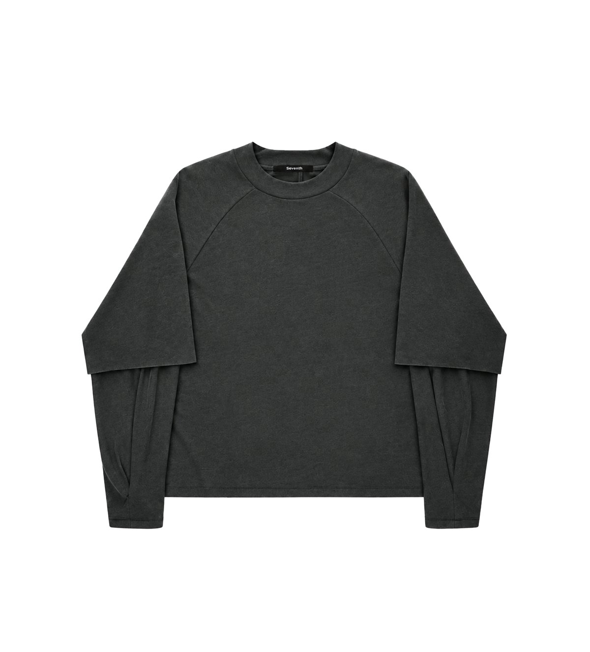 Raglan Layered Longsleeve Cave