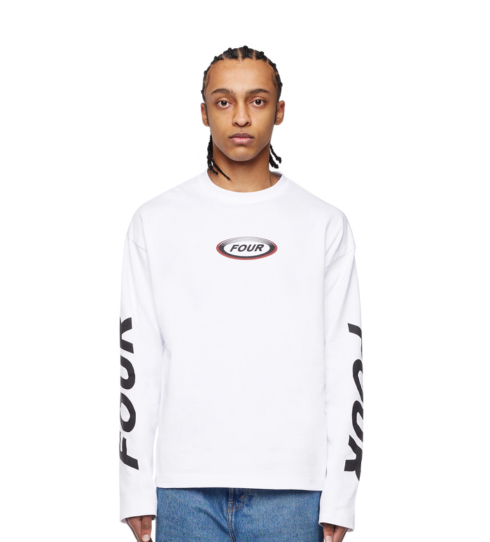 Reconstructed Circles Longsleeve White
