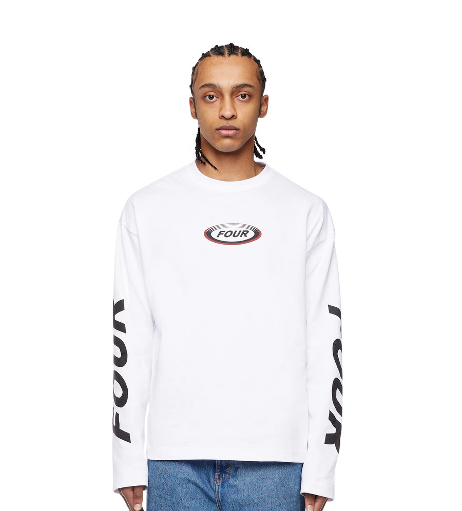 Reconstructed Circles Longsleeve White