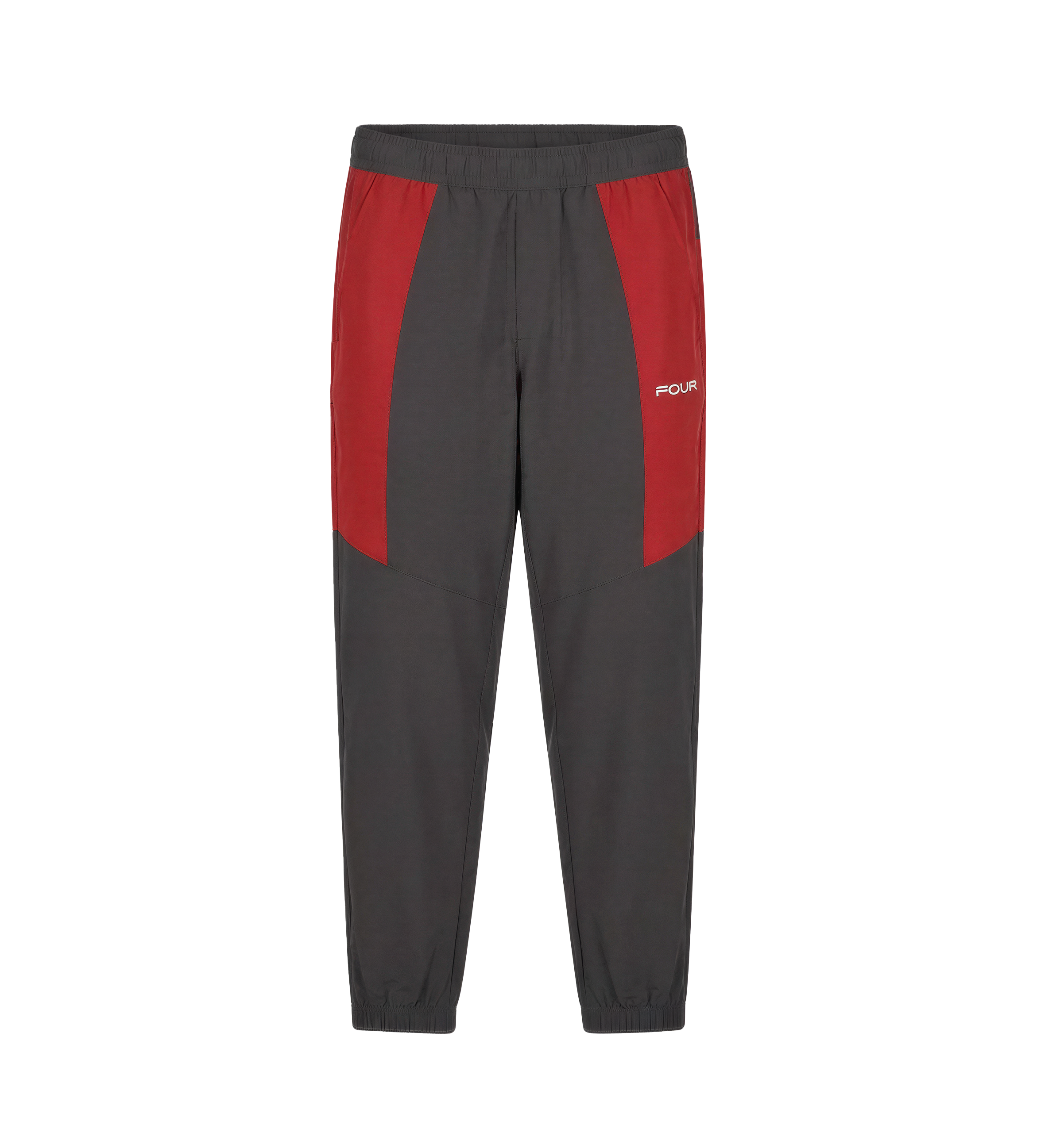 Sportswear Track Pants Dark Grey/ Red