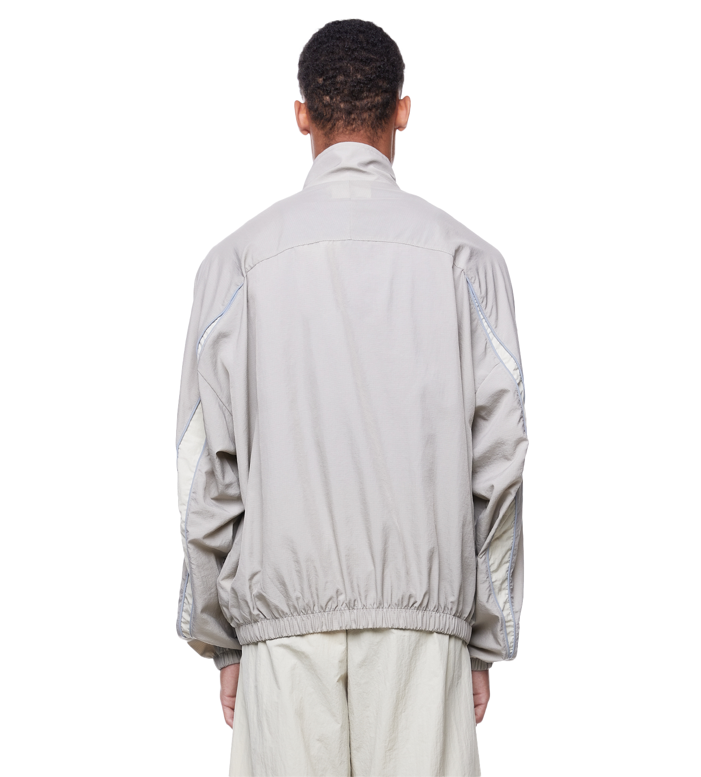 Ripstop Track Jacket Beige